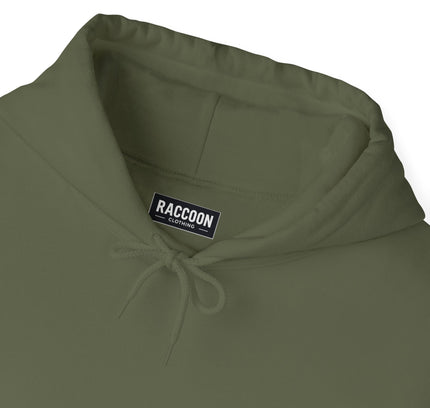 Large Raccoon Embroidered Unisex Hoodie
