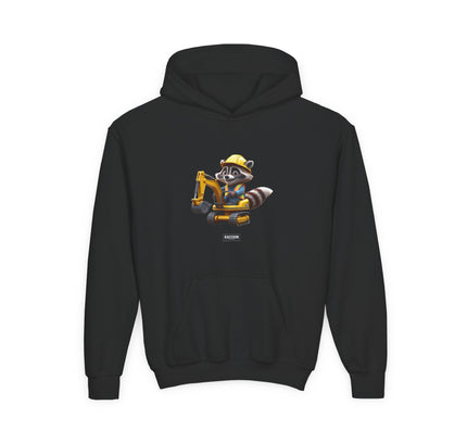 Bauarbeiter Waschbär - Kids Hoodie