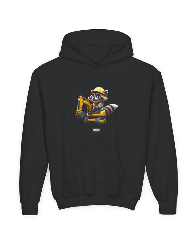 Bauarbeiter Waschbär - Kids Hoodie